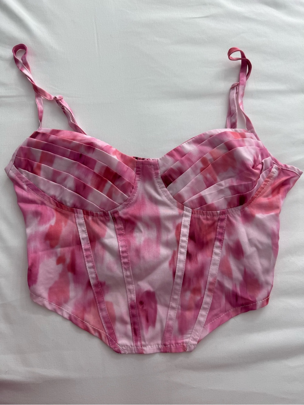 Women's Abstract Corset Top